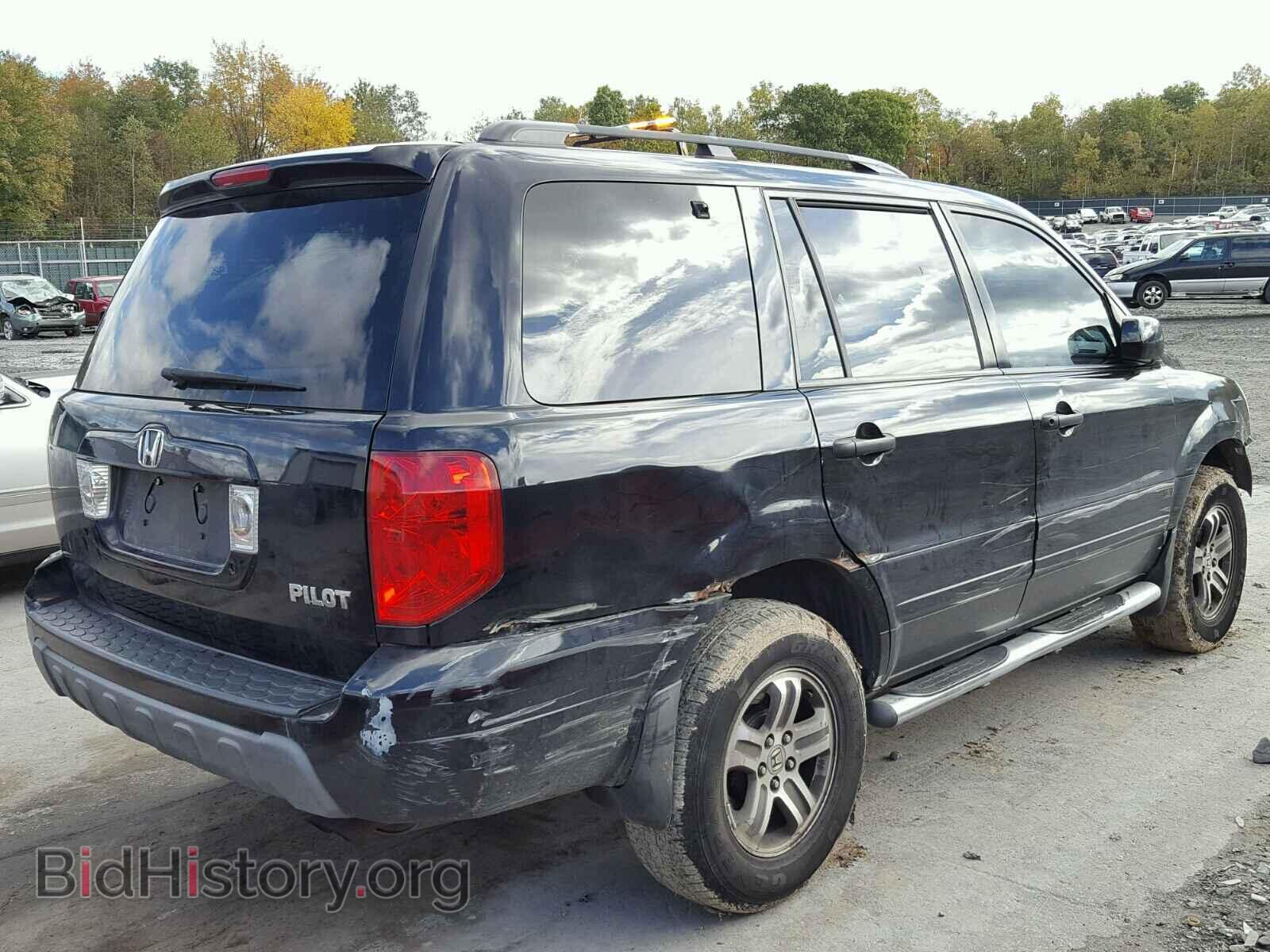 2005 HONDA PILOT - VIN: 2HKYF18565H502884 - Фото 4