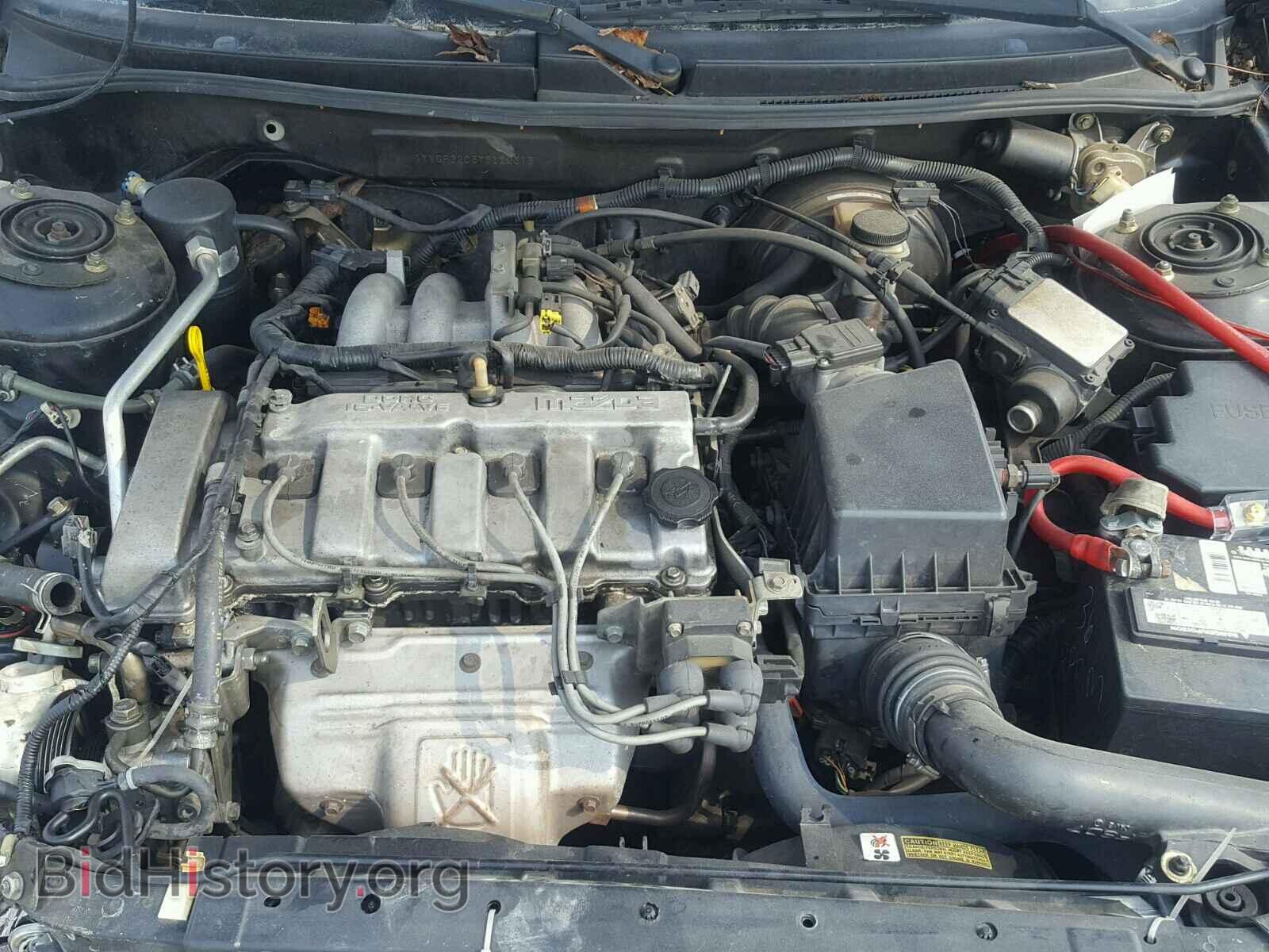 2000 MAZDA 626 - VIN: 1YVGF22C3Y5122313 - Фото 7