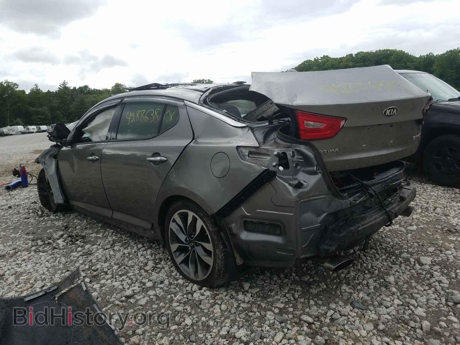 2015 KIA OPTIMA - VIN: 5XXGR4A66FG491471 - Фото 3