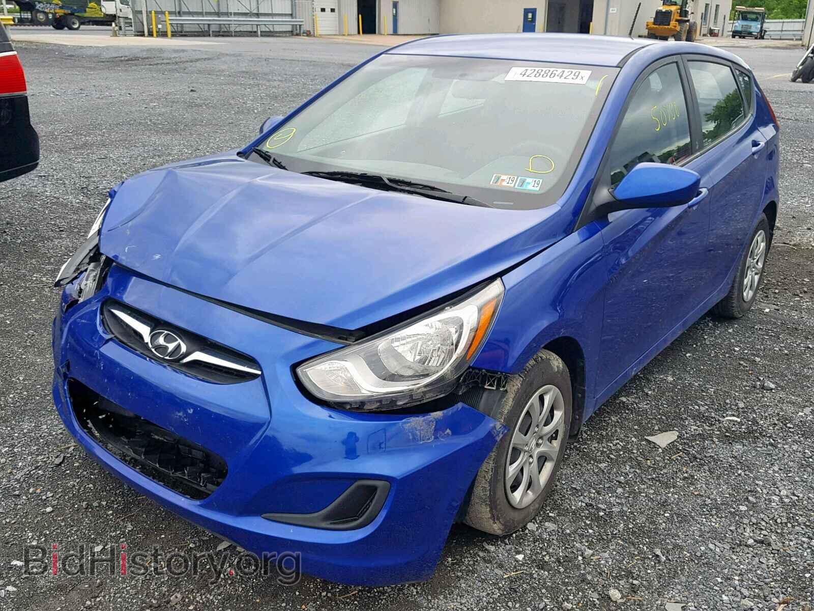 2014 HYUNDAI ACCENT - VIN: KMHCT5AE7EU180634 - Photo 2