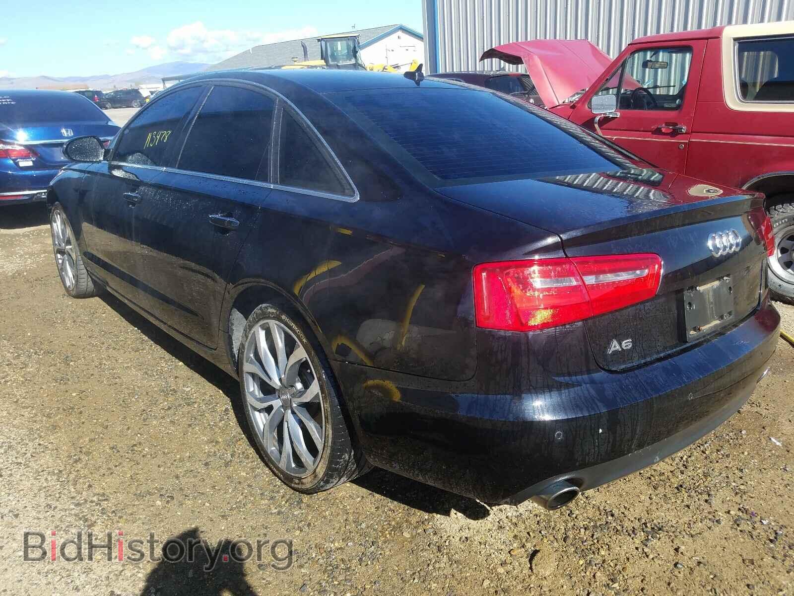 2013 AUDI A6 - VIN: WAUGFAFCXDN089487 - Фото 3
