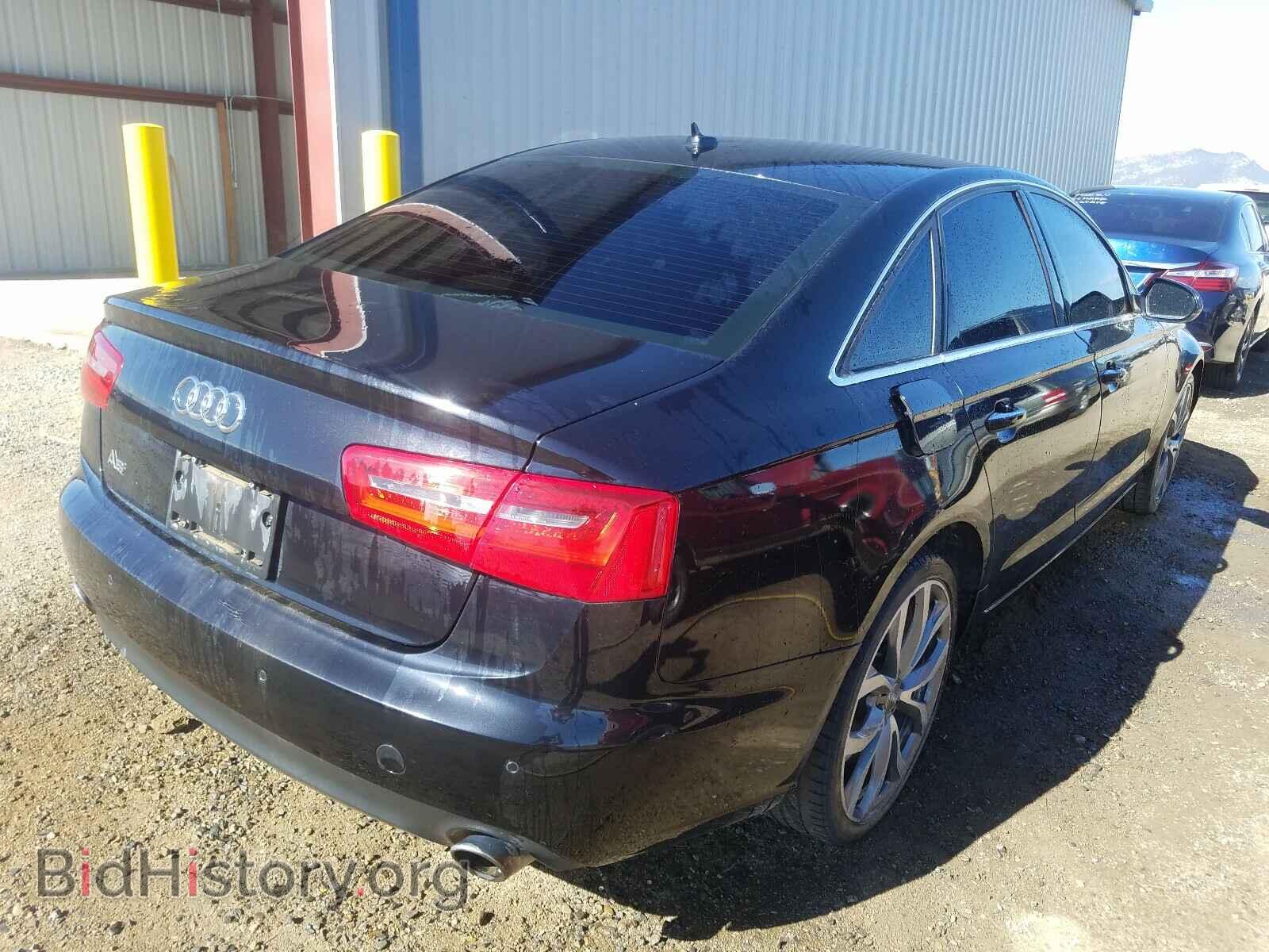 2013 AUDI A6 - VIN: WAUGFAFCXDN089487 - Фото 4