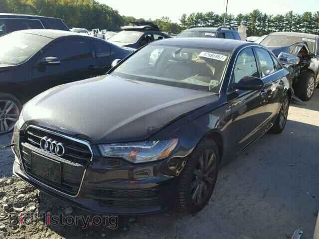 2013 AUDI A6 - VIN: WAUHGAFC4DN111064 - Фото 2
