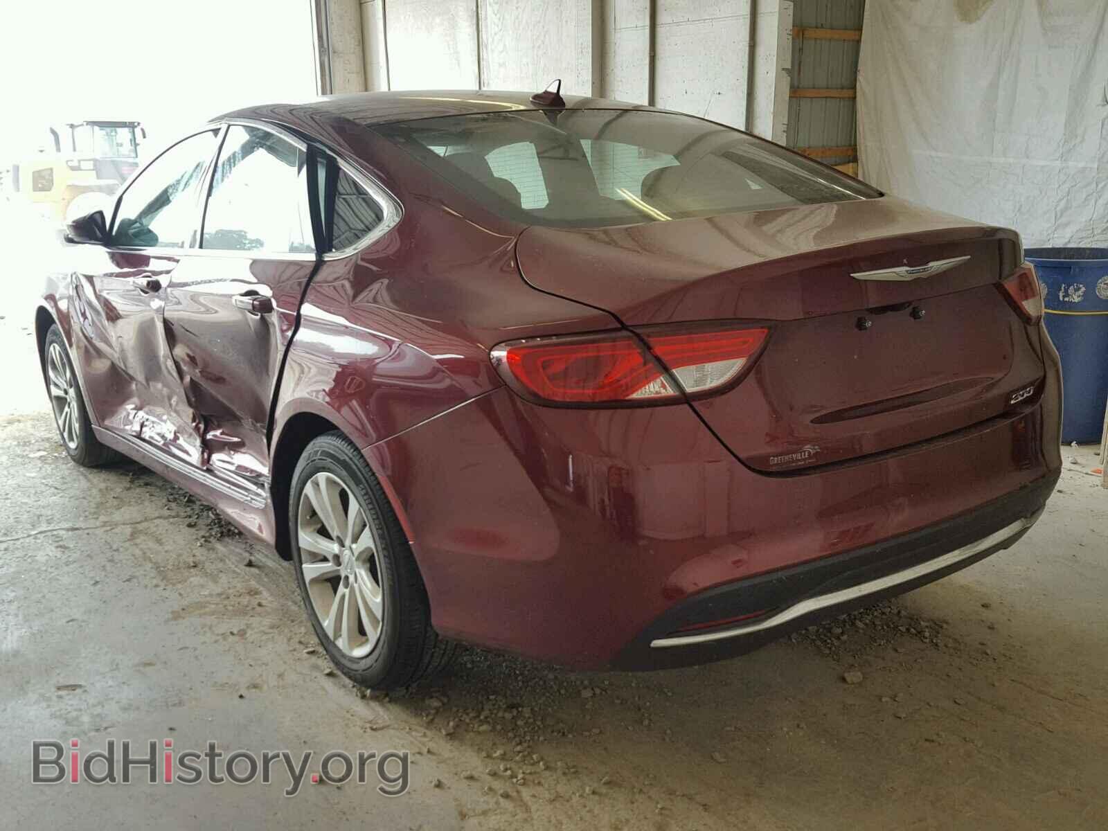 2016 CHRYSLER 200 - VIN: 1C3CCCAB5GN116740 - Фото 3