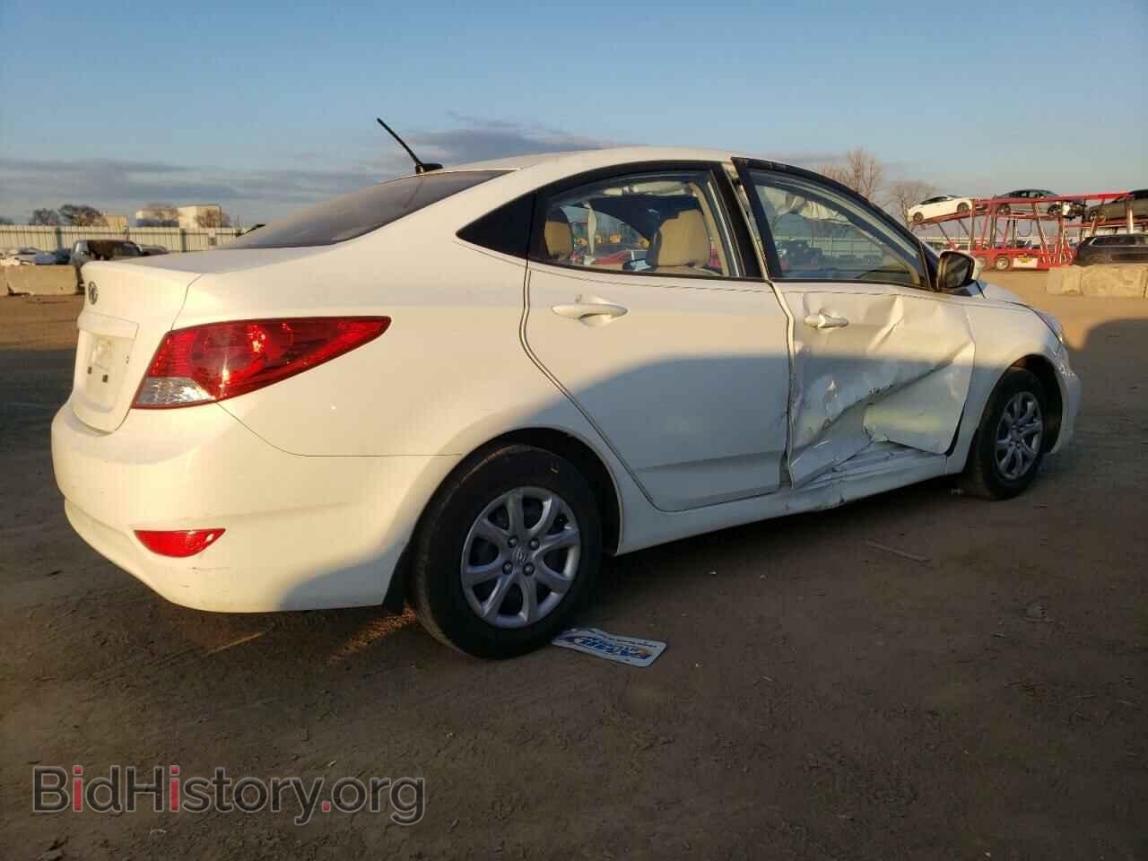 2014 HYUNDAI ACCENT - VIN: KMHCT4AE0EU769423 - Фото 3