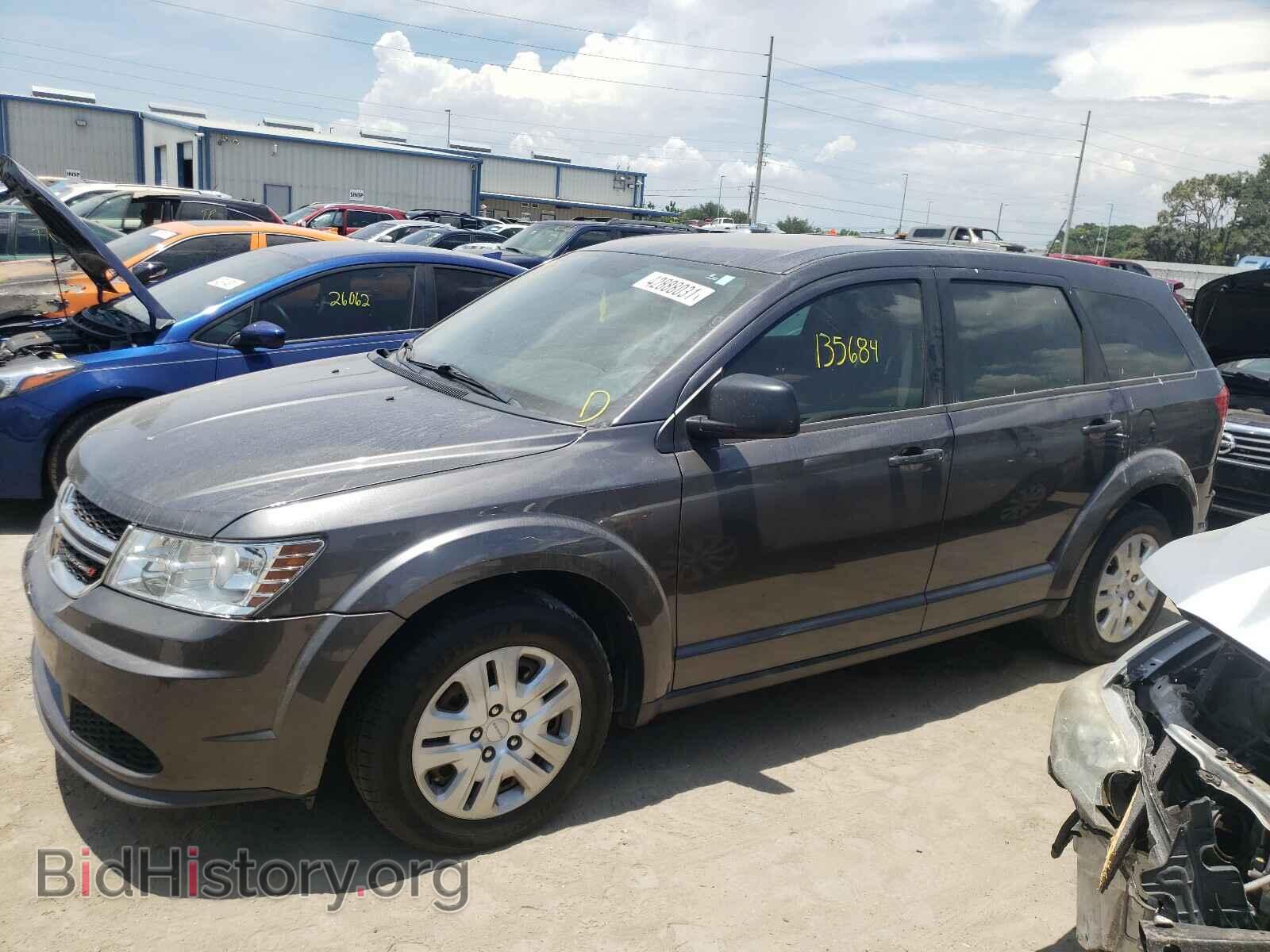 2015 DODGE JOURNEY - VIN: 3C4PDCAB2FT573594 - Фото 2