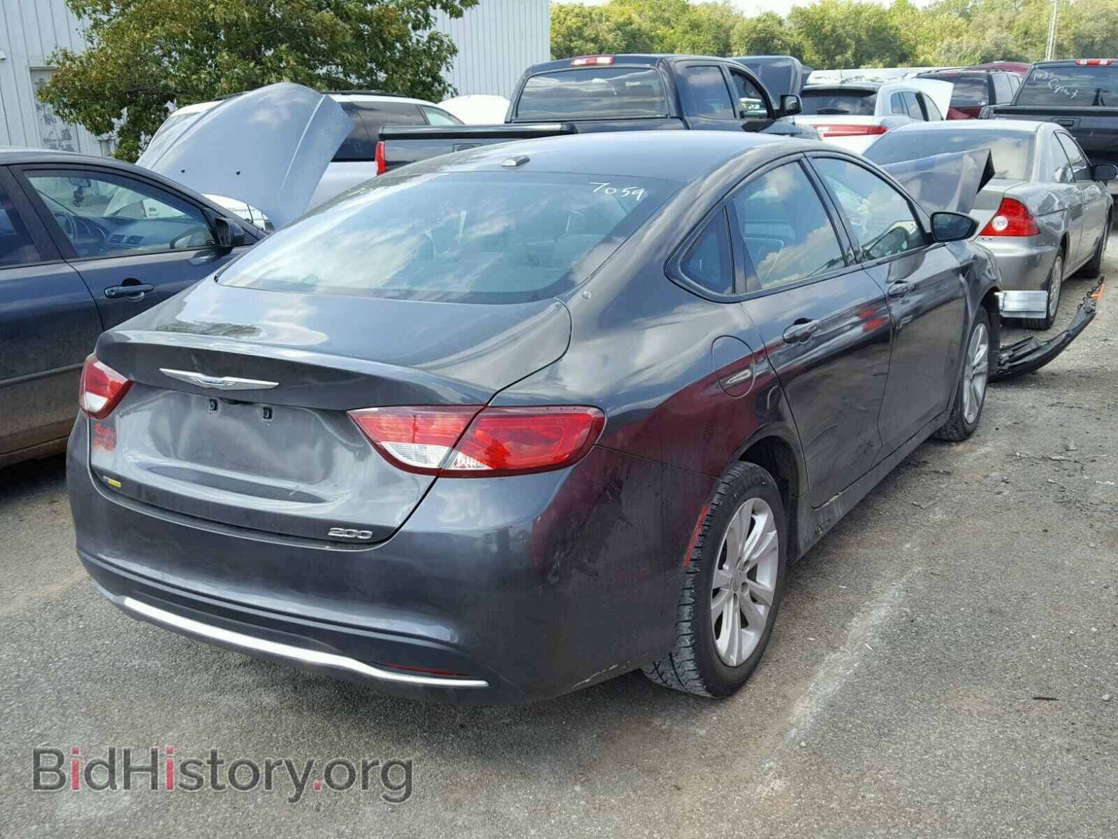 2015 CHRYSLER 200 - VIN: 1C3CCCAB9FN587059 - Фото 4