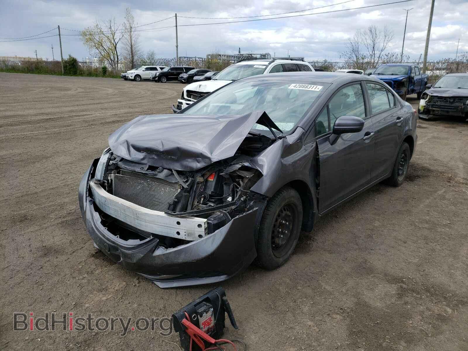 2015 HONDA CIVIC - VIN: 2HGFB2F40FH059744 - Фото 2