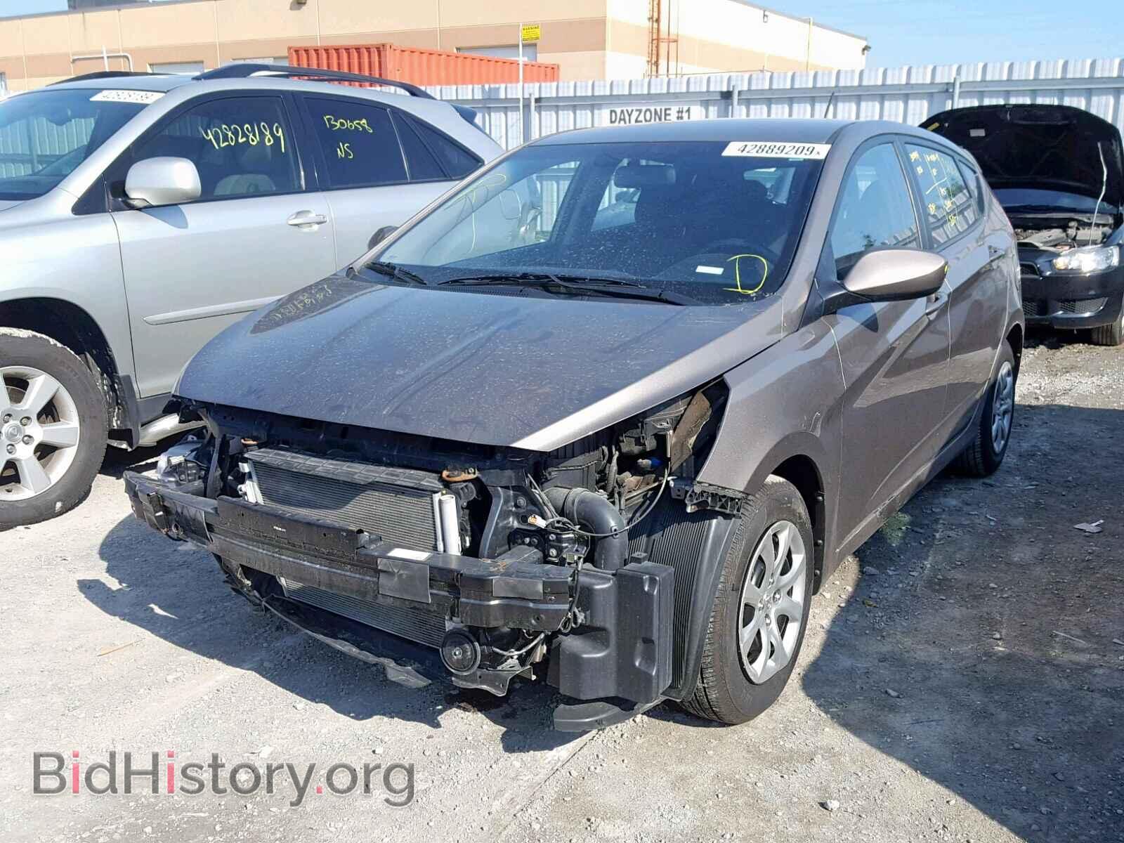 2013 HYUNDAI ACCENT - VIN: KMHCT5AE4DU062409 - Фото 2