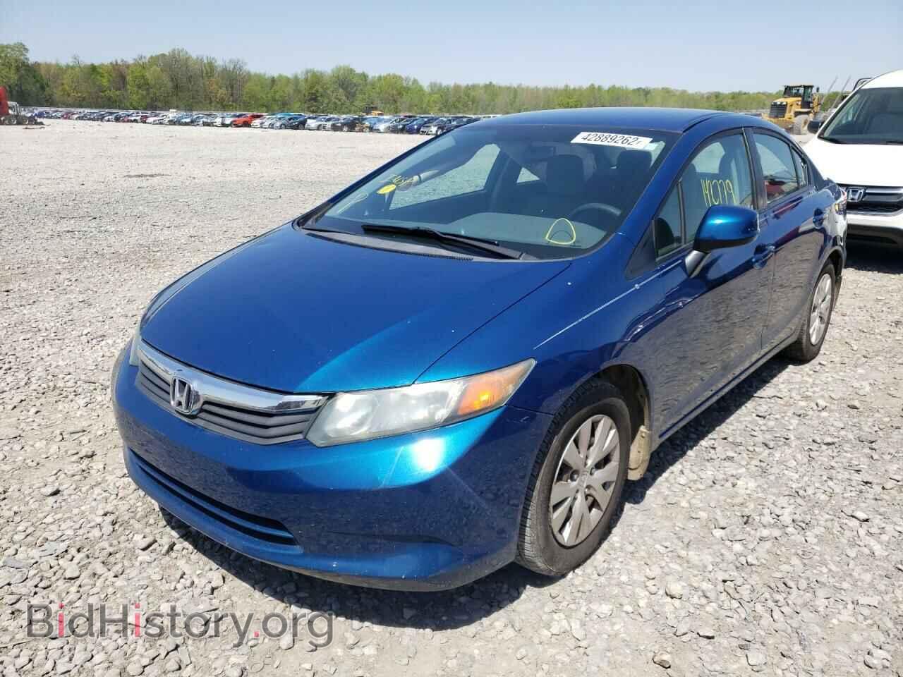 2012 HONDA CIVIC - VIN: 2HGFB2F58CH513145 - Фото 2