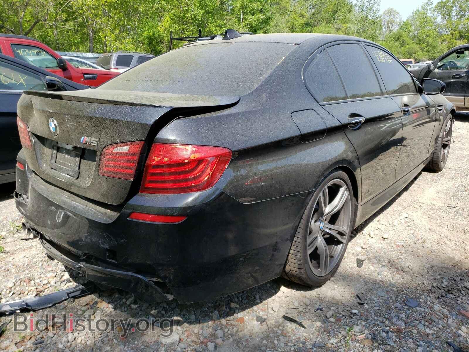 2014 BMW M5 - VIN: WBSFV9C52ED097248 - Фото 4