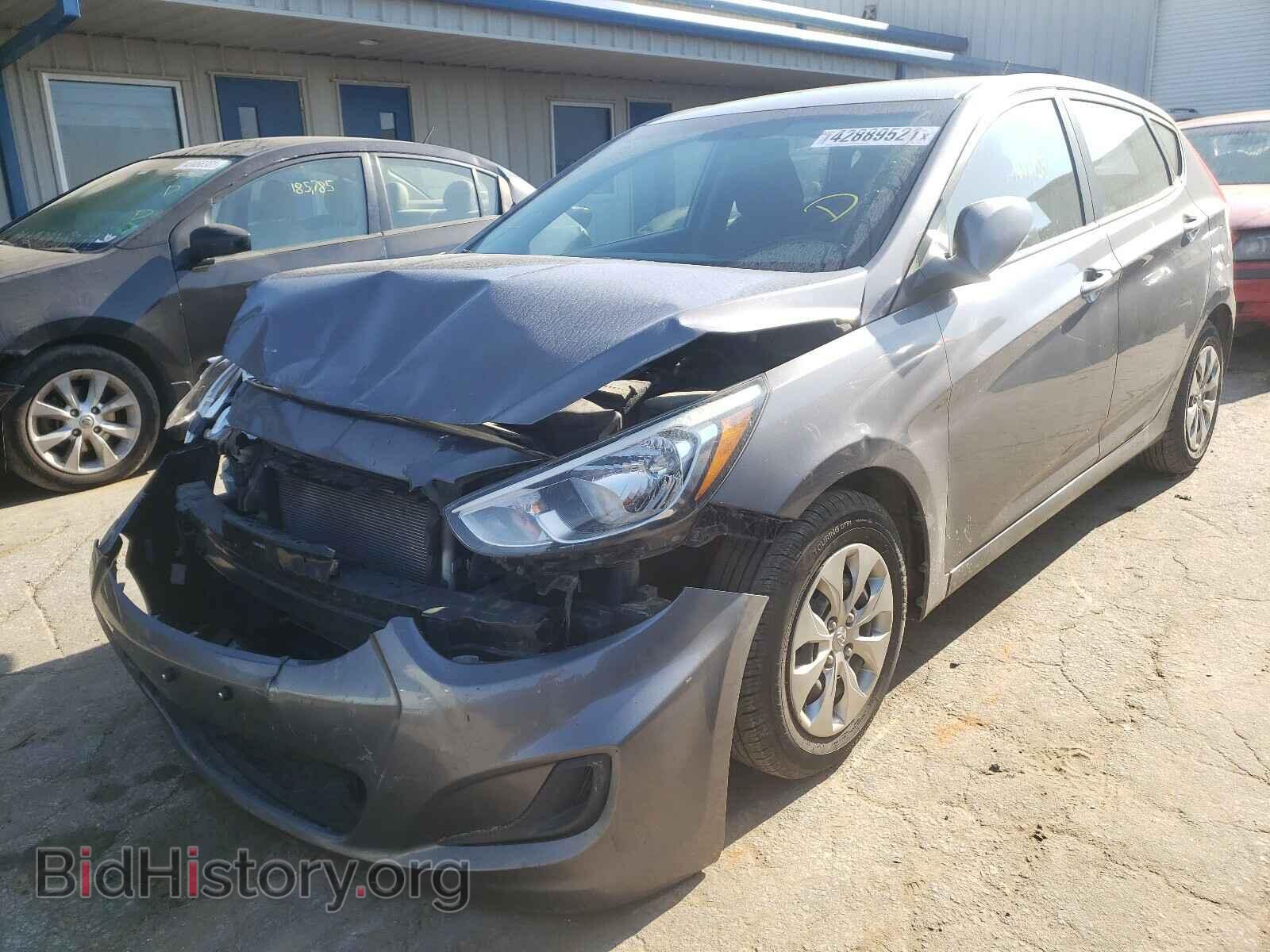 2016 HYUNDAI ACCENT - VIN: KMHCT5AE7GU268697 - Фото 2