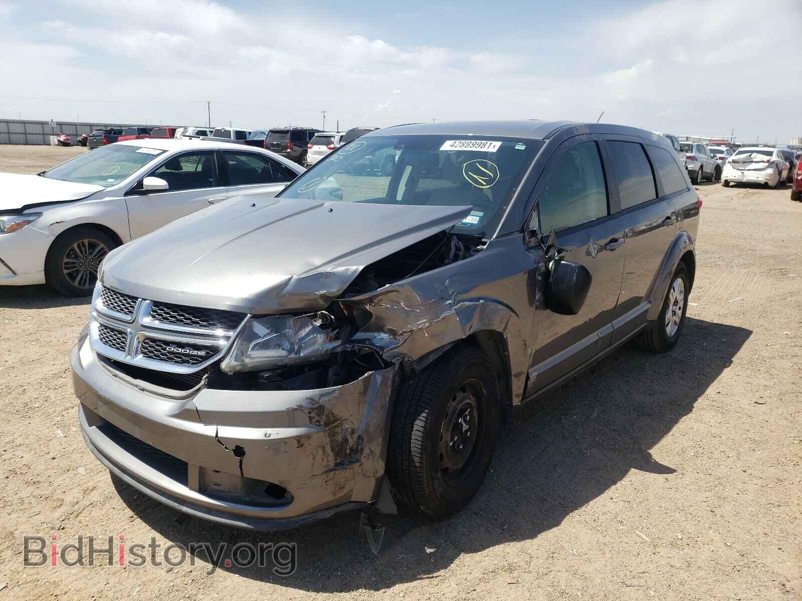 2012 DODGE JOURNEY - VIN: 3C4PDCAB1CT151439 - Фото 2