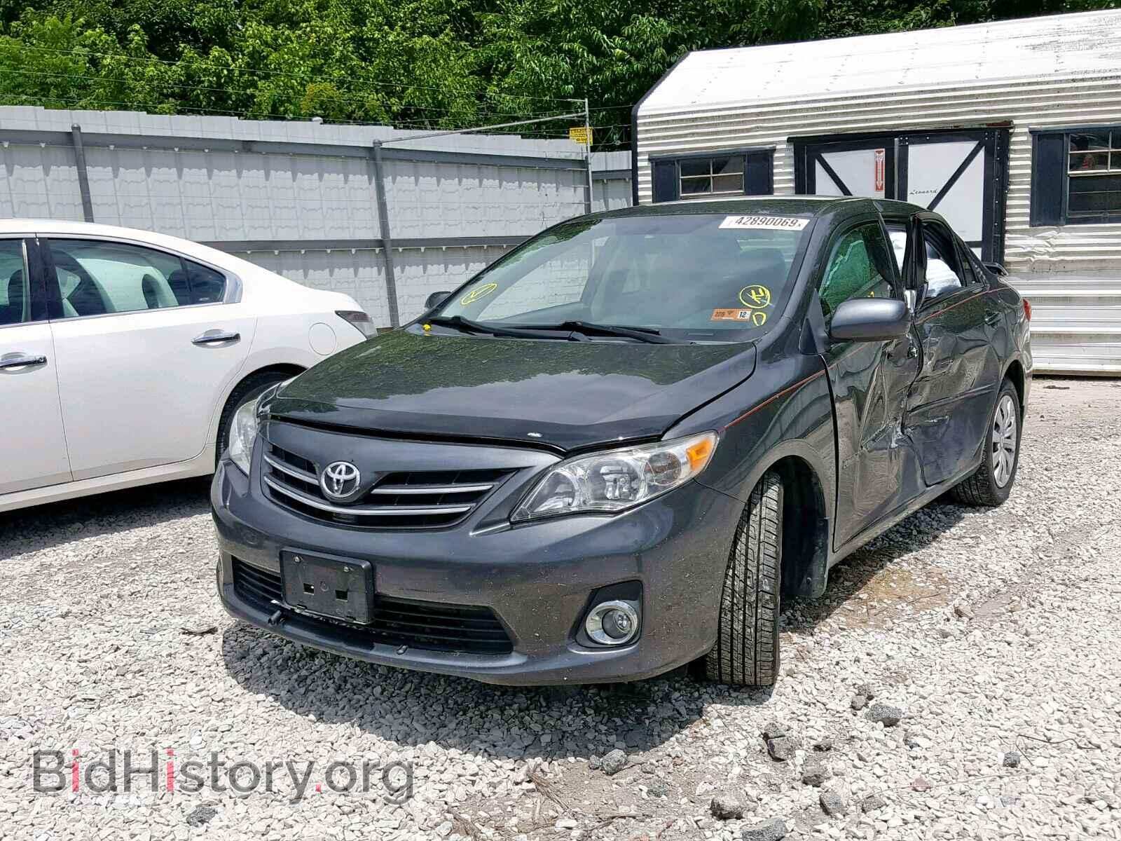2013 TOYOTA COROLLA BA - VIN: 2T1BU4EE6DC085690 - Фото 2