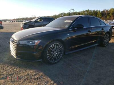 2017 Audi A6 Premium, черный — VIN WAUC8AFC2HN030237, Copart