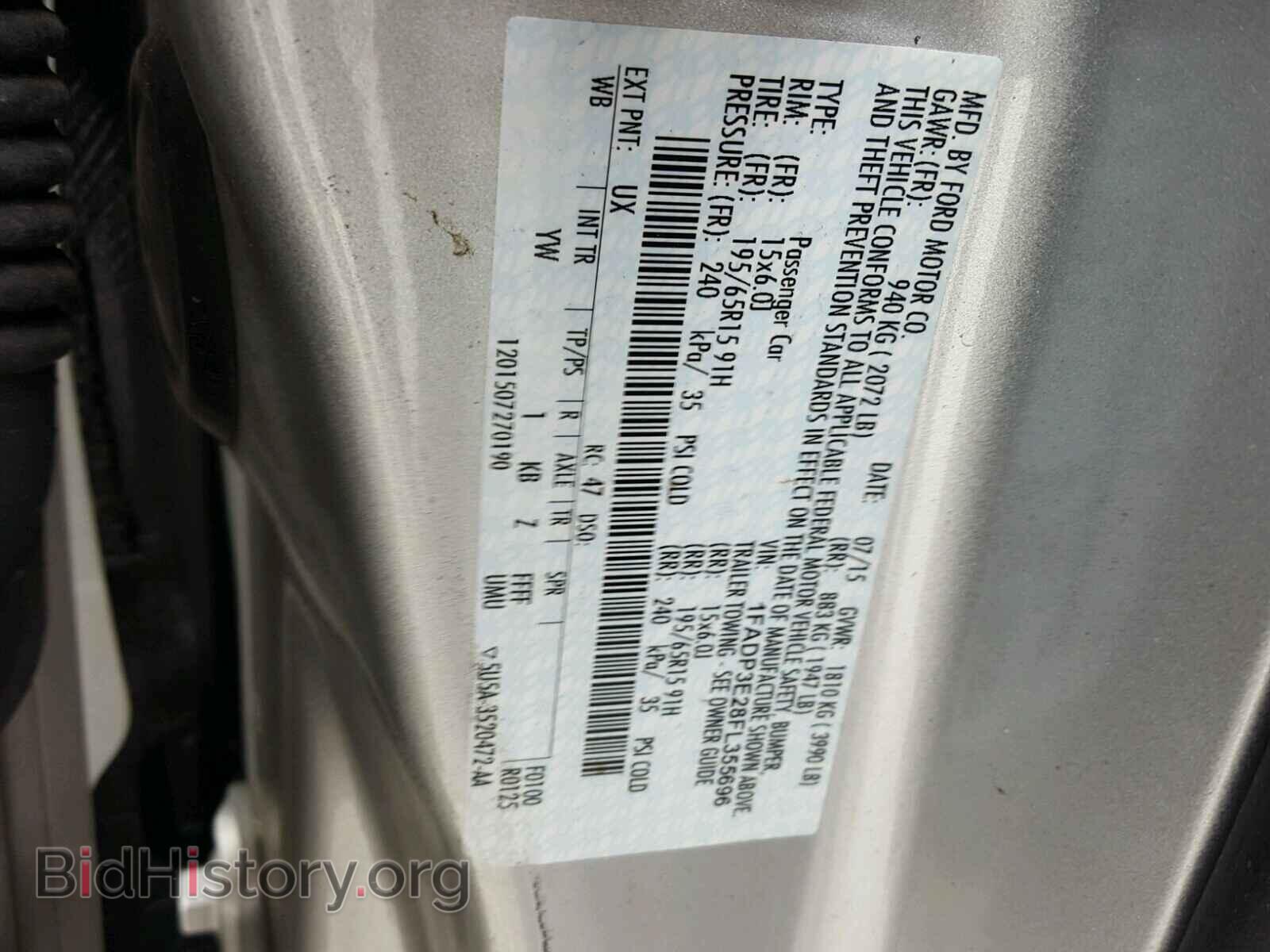 2015 FORD FOCUS - VIN: 1FADP3E28FL355696 - Photo 10