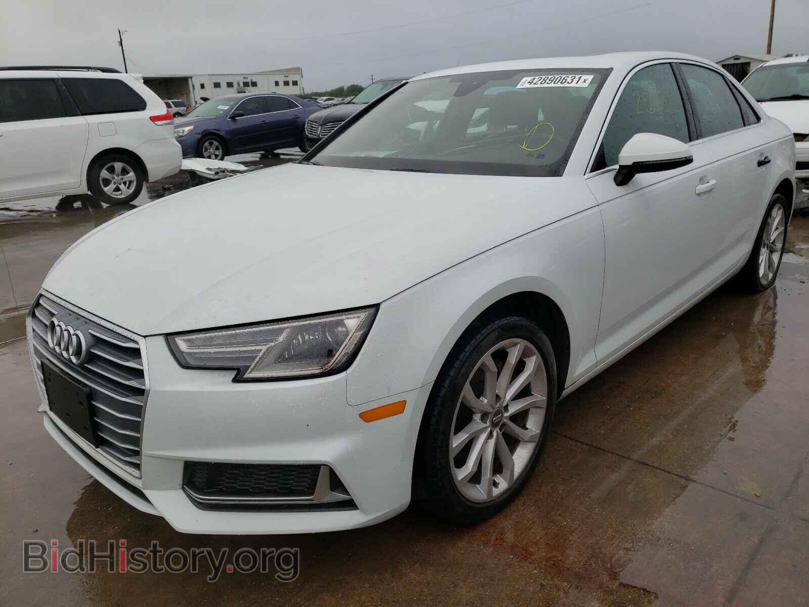 2019 AUDI A4 - VIN: WAUGMAF42KN001107 - Фото 2