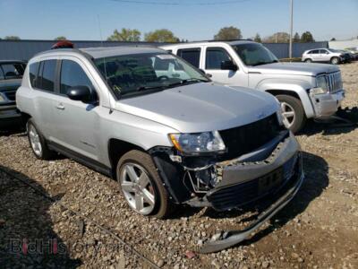 2012 Jeep COMPASS Compass LI, silver — VIN 1C4NJCCB4CD677101, Copart