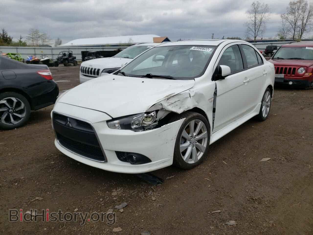 2014 MITSUBISHI LANCER - VIN: JA32U8FW9EU018924 - Фото 2