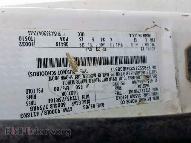 2003 FORD ECONOLINE - VIN: 1FBSS31S33HB38517 - Photo 10