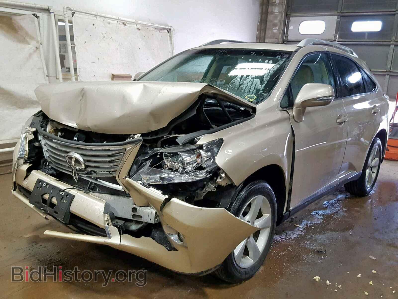 2013 LEXUS RX 350 - VIN: 2T2BK1BA0DC222978 - Фото 2