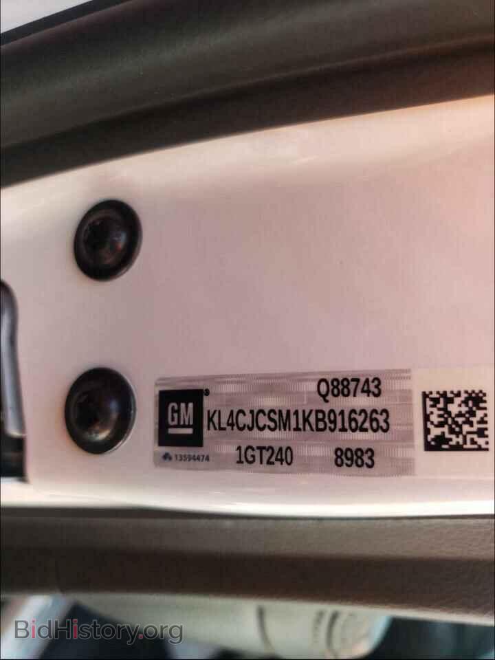 2019 BUICK ENCORE - VIN: KL4CJCSM1KB916263 - Фото 10