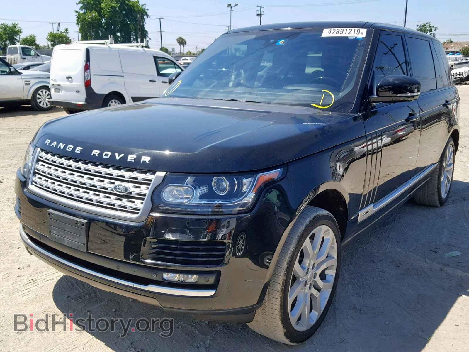 2015 LAND ROVER RANGE ROVE - VIN: SALGS3TF6FA222838 - Фото 2