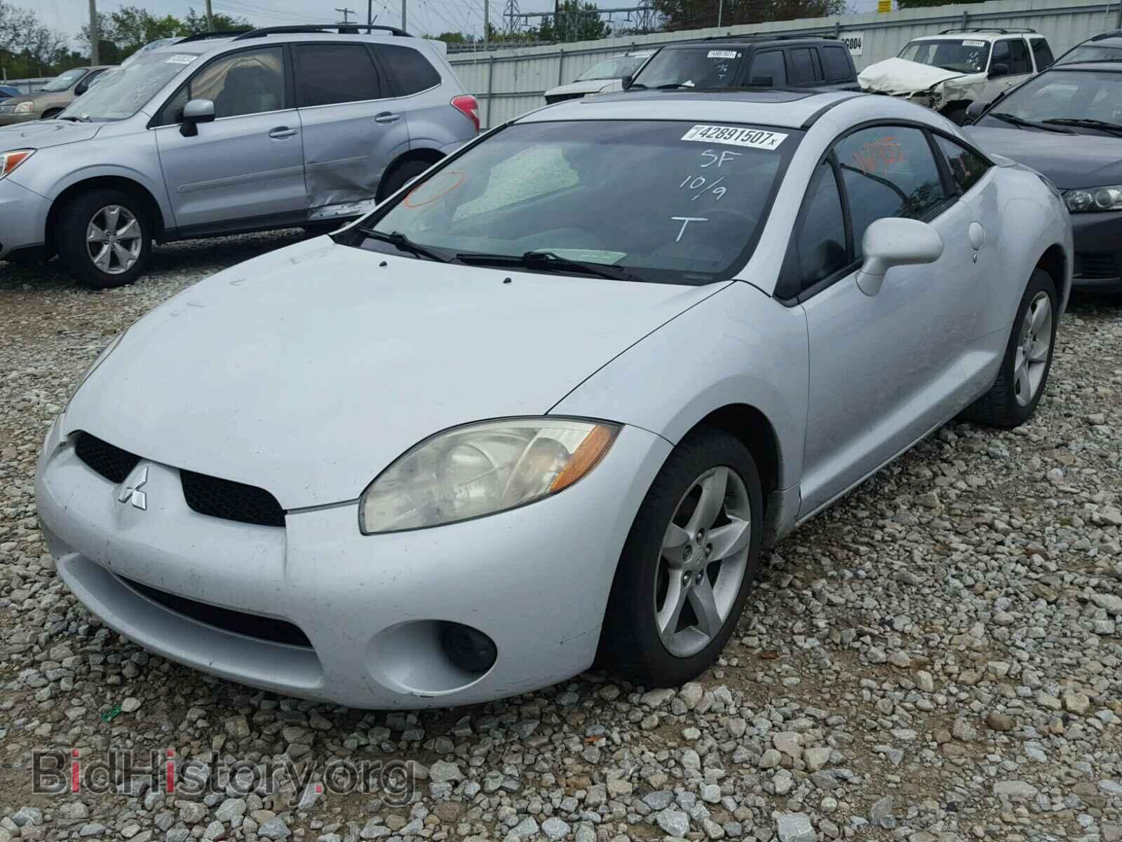 2006 MITSUBISHI ECLIPSE - VIN: 4A3AK24F96E031491 - Фото 2