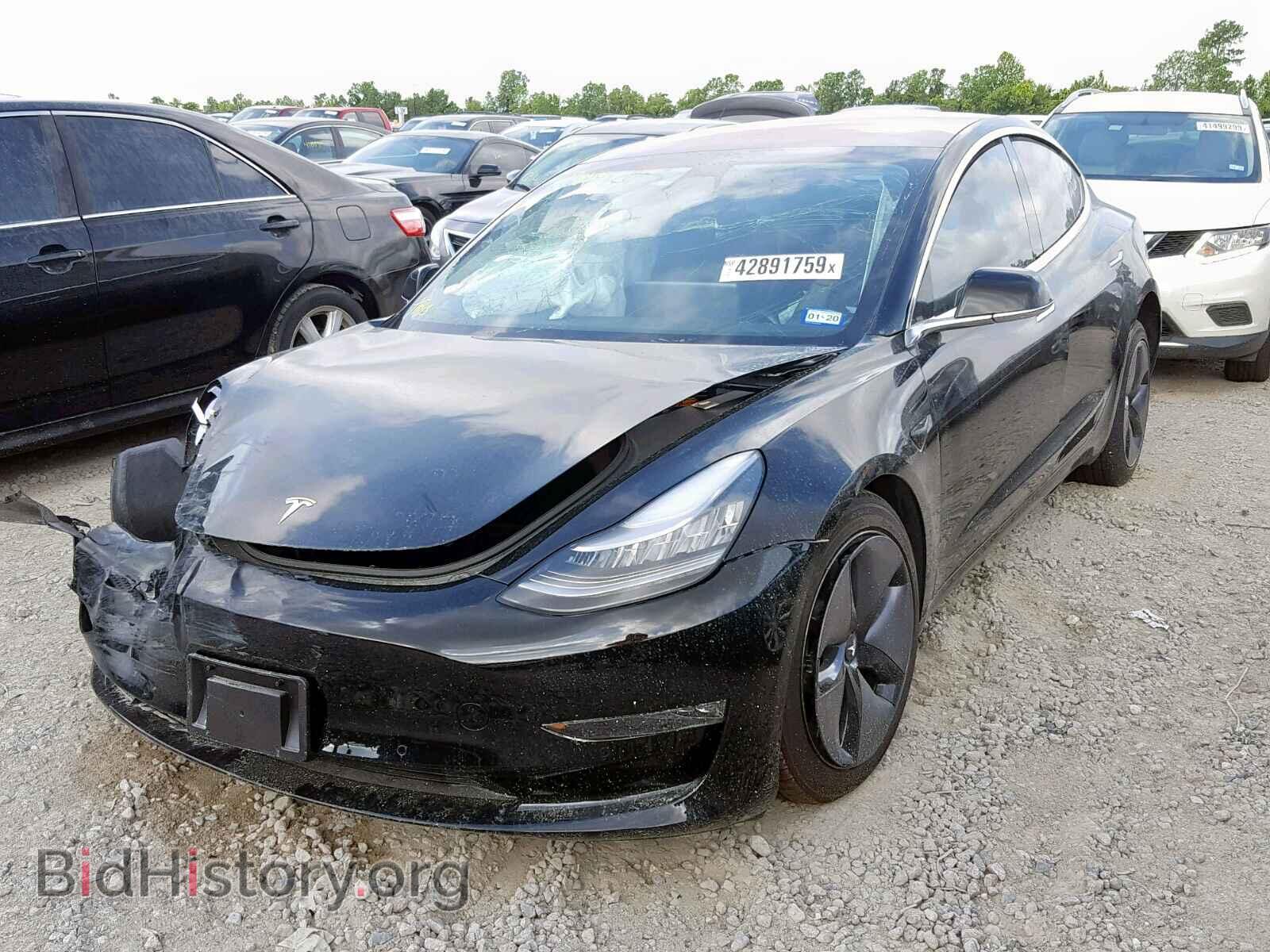 2018 TESLA MODEL 3 - VIN: 5YJ3E1EAXJF166020 - Фото 2