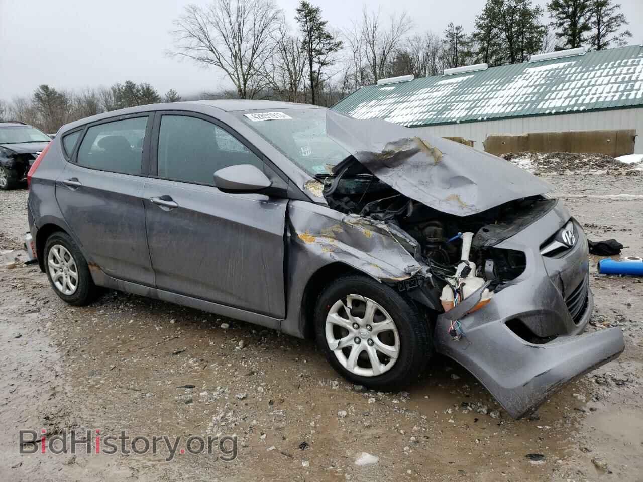 2013 HYUNDAI ACCENT - VIN: KMHCT5AE8DU121333 - Фото 4