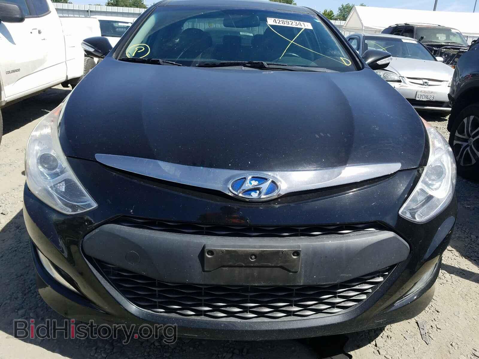 2014 HYUNDAI SONATA - VIN: KMHEC4A45EA110691 - Фото 9