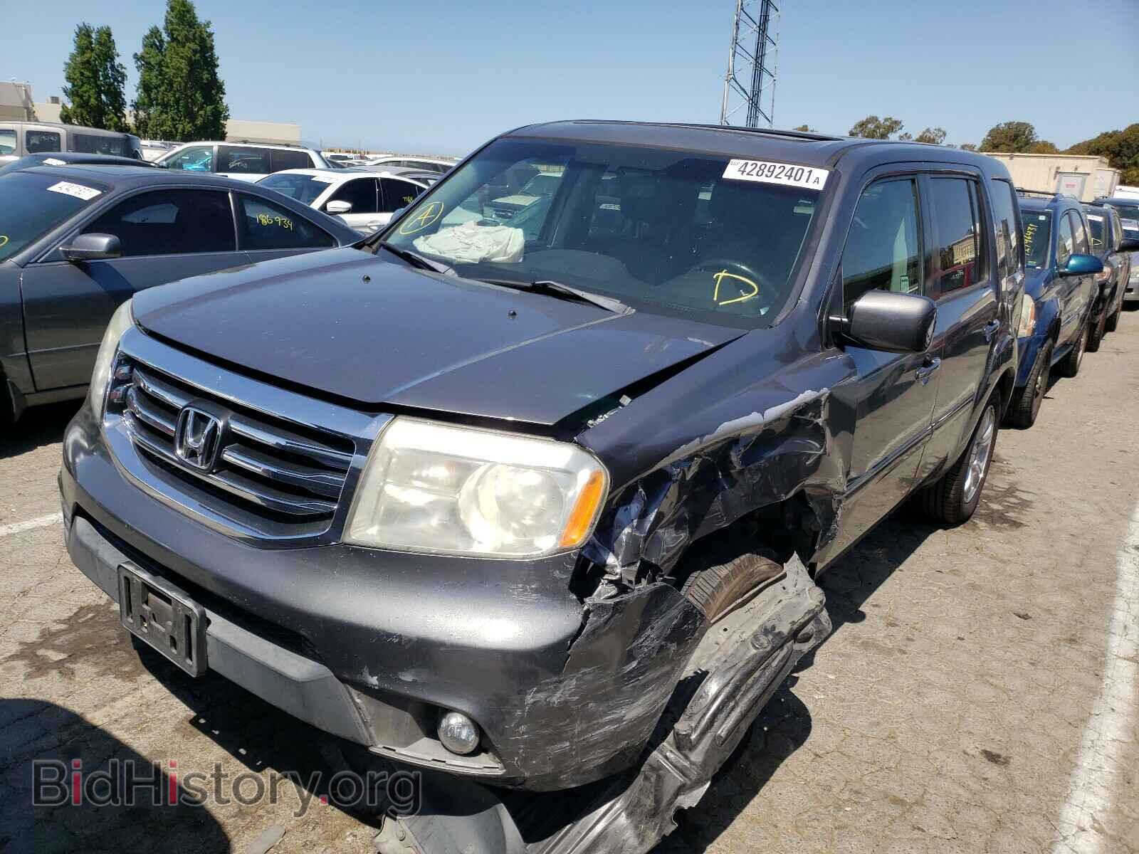 2012 HONDA PILOT - VIN: 5FNYF3H53CB015505 - Фото 2