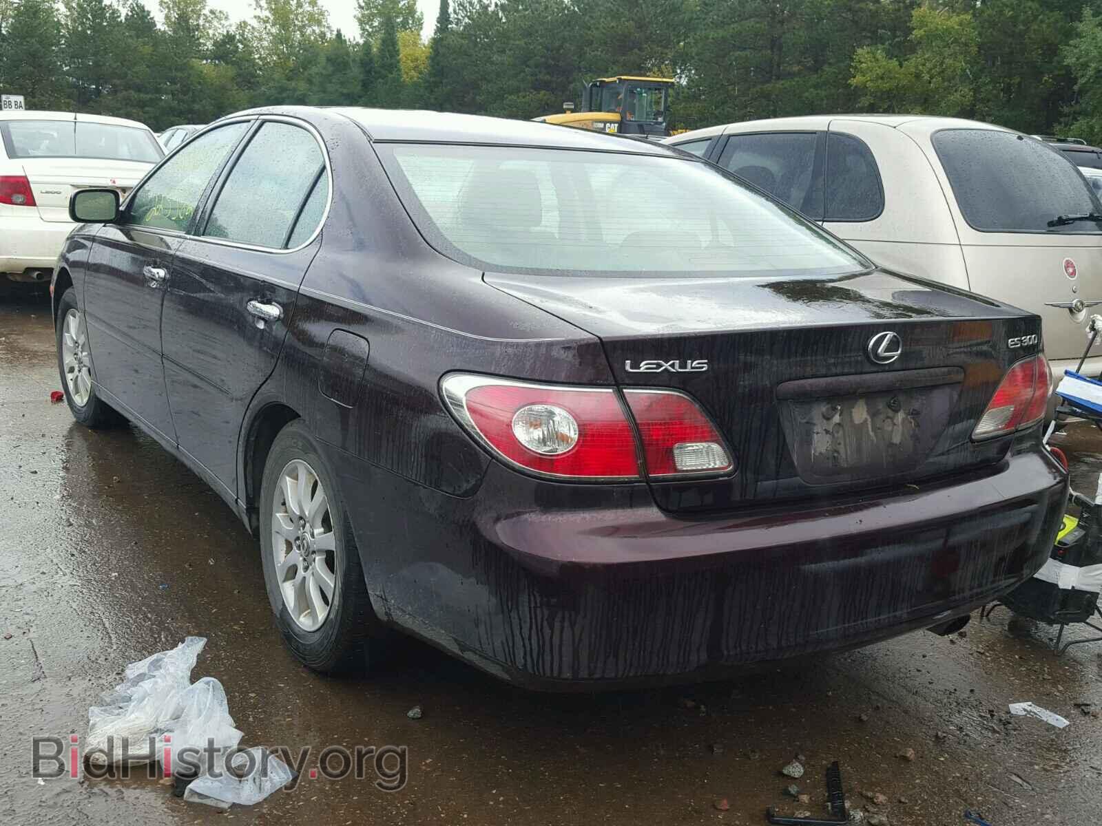 2002 LEXUS ES300 - VIN: JTHBF30G220078531 - Фото 3