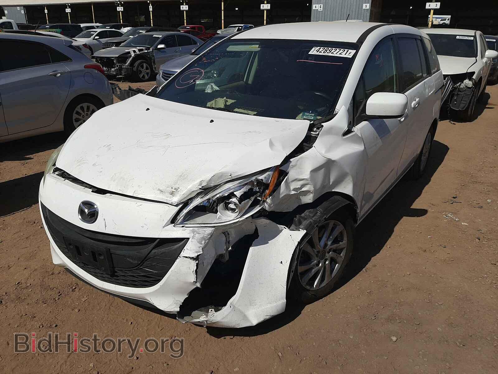 2012 MAZDA 5 - VIN: JM1CW2BL5C0139141 - Photo 2
