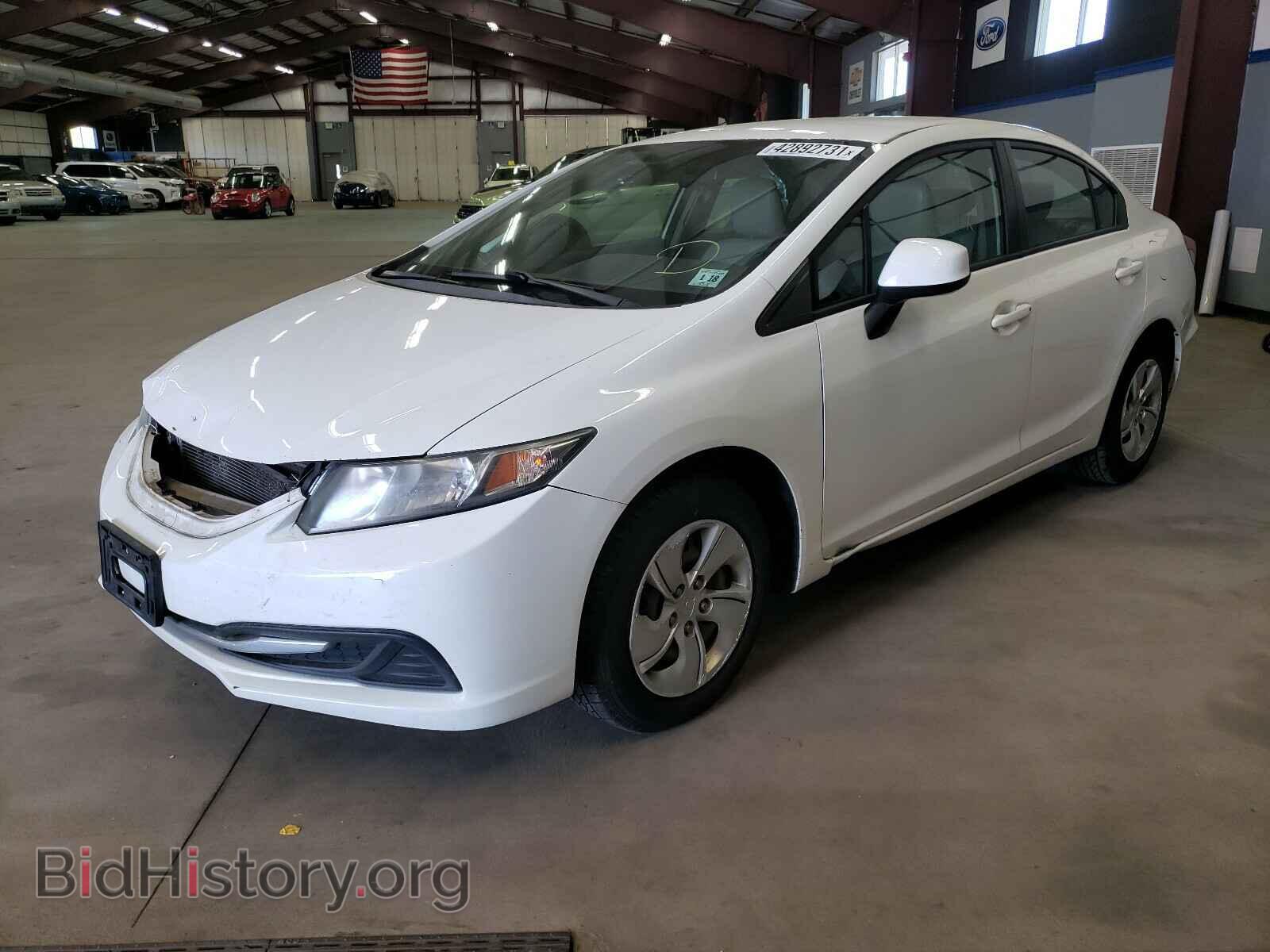 2013 HONDA CIVIC - VIN: 2HGFB2F5XDH508191 - Фото 2