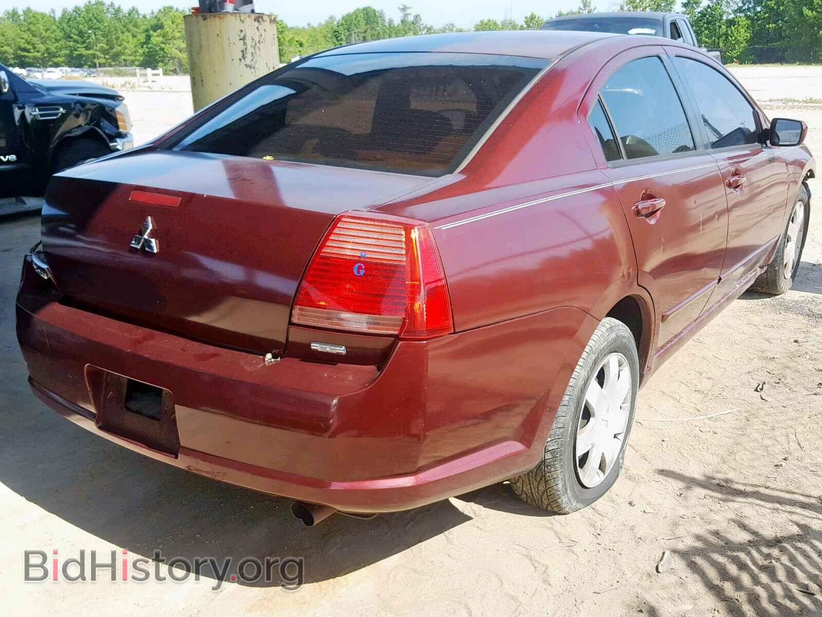 2004 MITSUBISHI GALANT - VIN: 4A3AB36F24E070956 - Фото 4