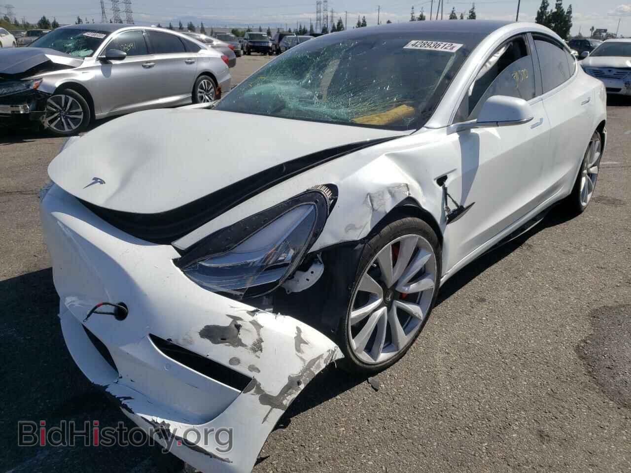 2018 TESLA MODEL 3 - VIN: 5YJ3E1EBXJF074625 - Фото 2