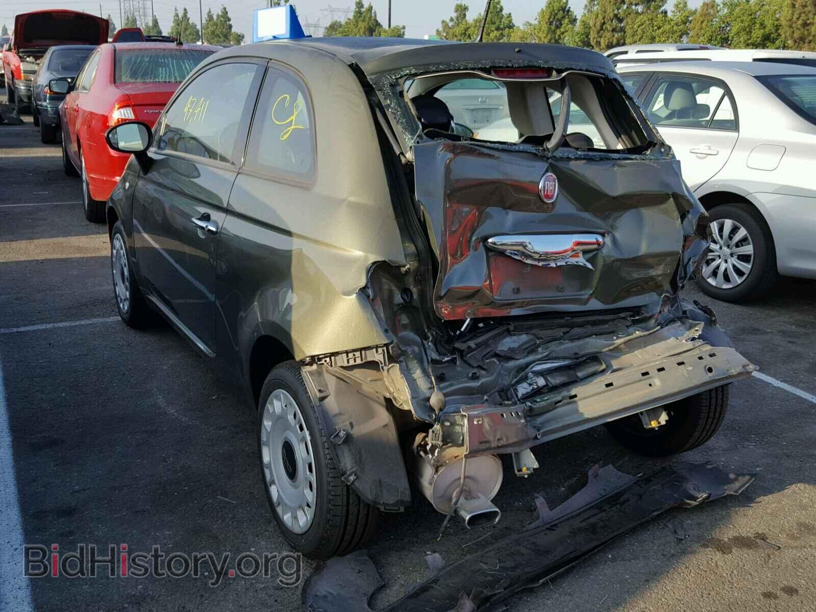 2014 FIAT 500 - VIN: 3C3CFFAR8ET252993 - Фото 3