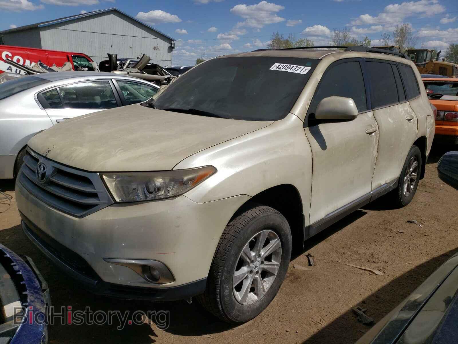 2011 TOYOTA HIGHLANDER - VIN: 5TDBK3EH6BS089155 - Фото 2