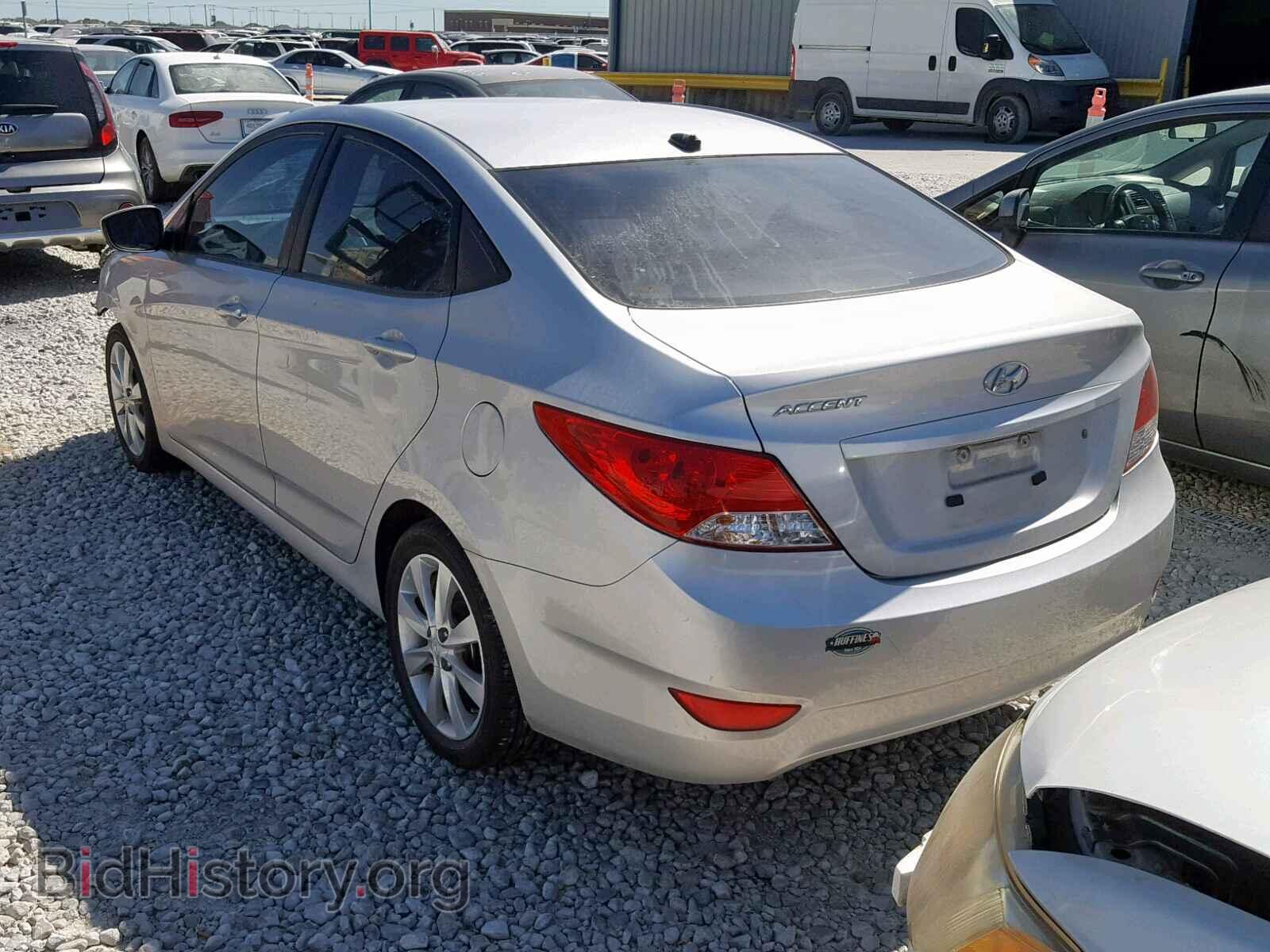 2012 HYUNDAI ACCENT - VIN: KMHCU4AE2CU182554 - Фото 3