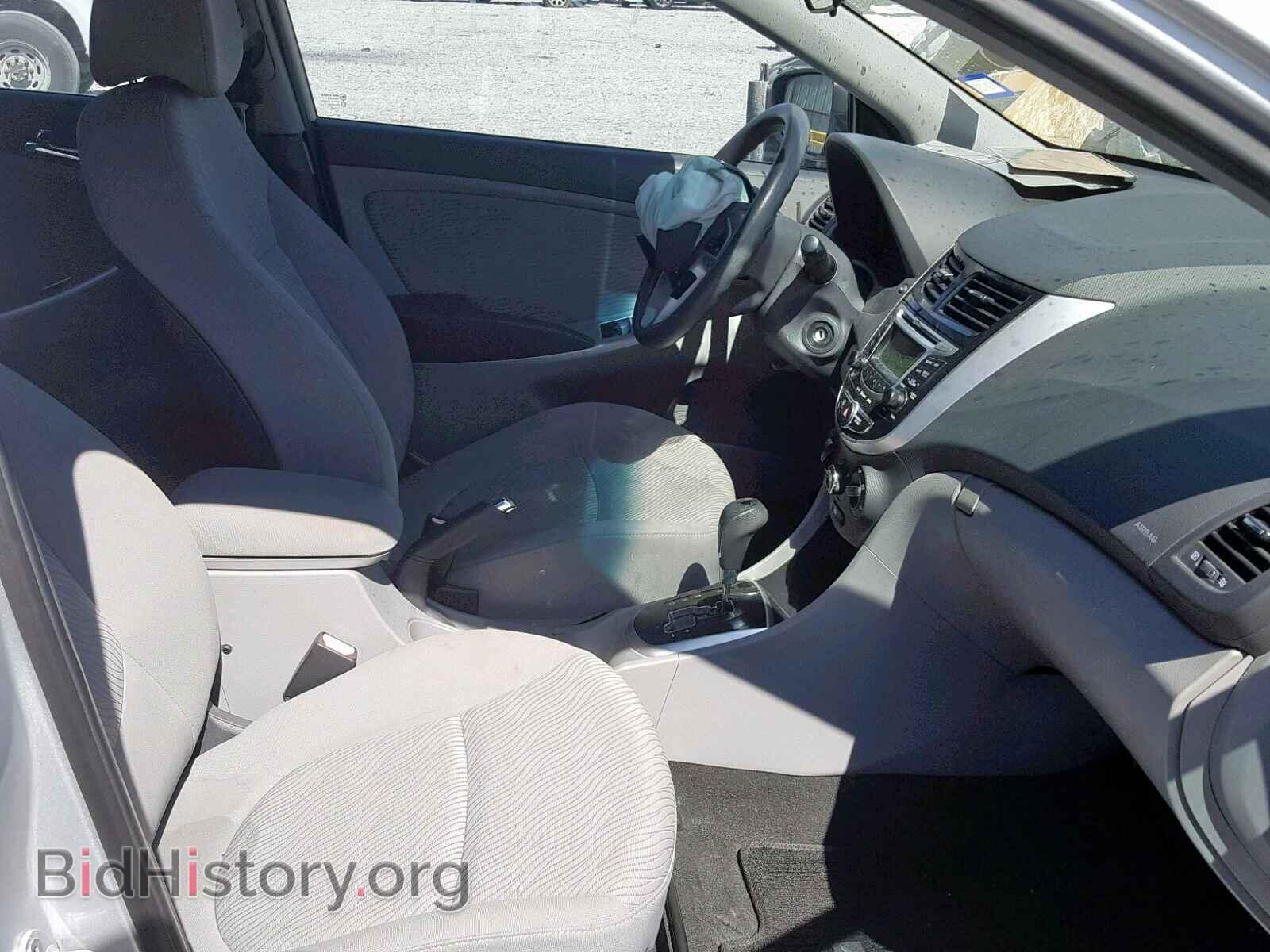 2012 HYUNDAI ACCENT - VIN: KMHCU4AE2CU182554 - Фото 5
