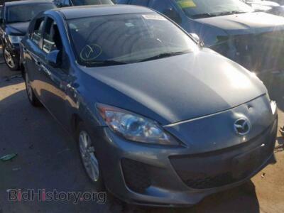 2012 Mazda 3 3 I, gray — VIN JM1BL1L82C1641950, Copart