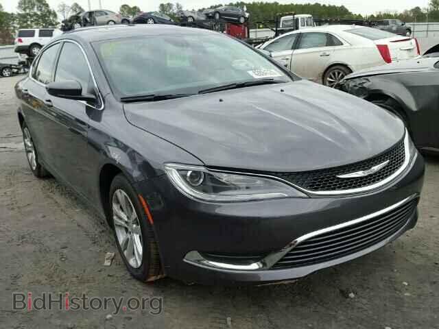 Фотография 1C3CCCAB6GN149438 - CHRYSLER 200 2016
