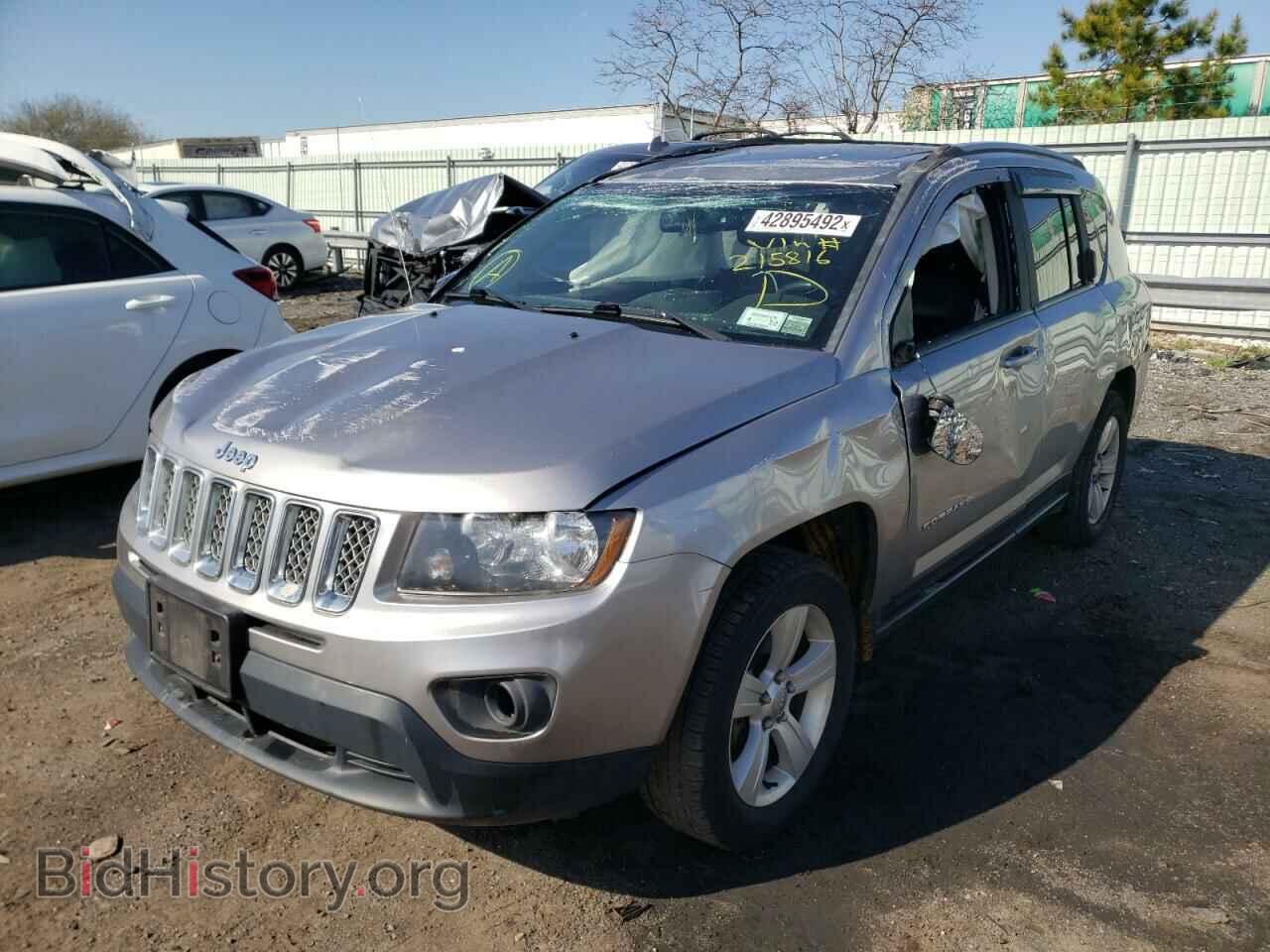 2015 JEEP COMPASS - VIN: 1C4NJDEB5FD215816 - Фото 2