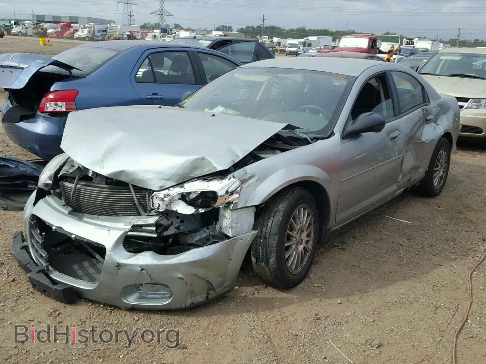 2006 CHRYSLER SEBRING - VIN: 1C3AL56T96N173607 - Фото 2