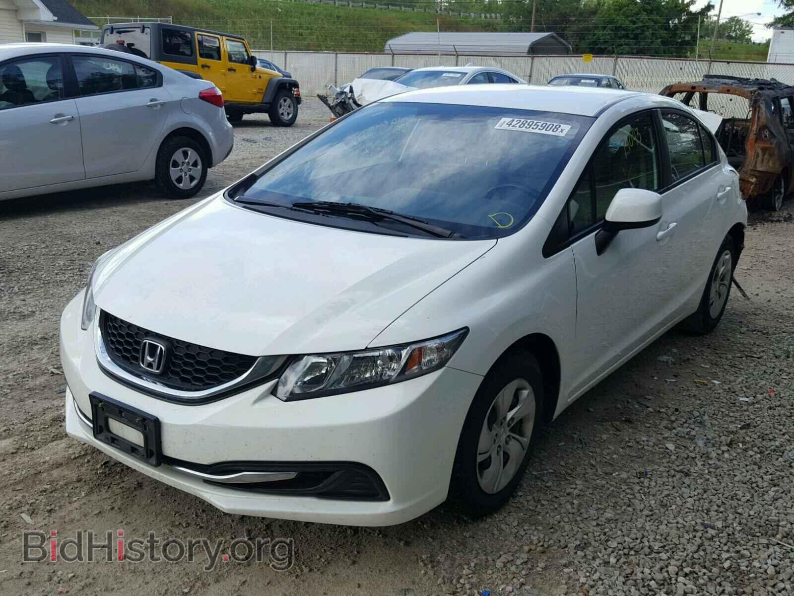 2013 HONDA CIVIC LX - VIN: 19XFB2F58DE061628 - Фото 2