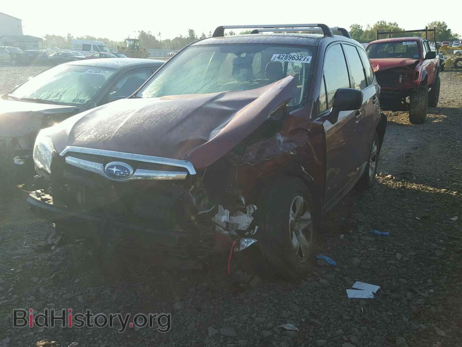 2014 SUBARU FORESTER - VIN: JF2SJAAC9EH410357 - Фото 2