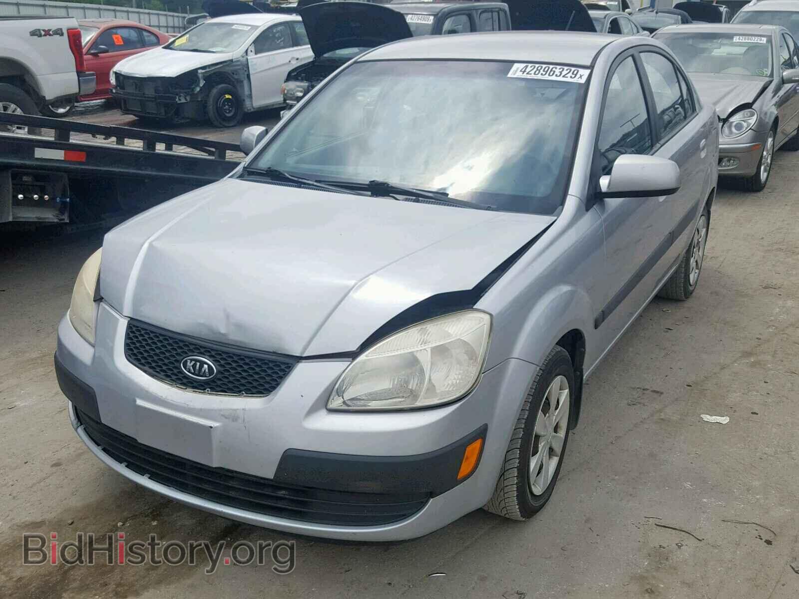 2007 KIA RIO BASE - VIN: KNADE123876240563 - Фото 2