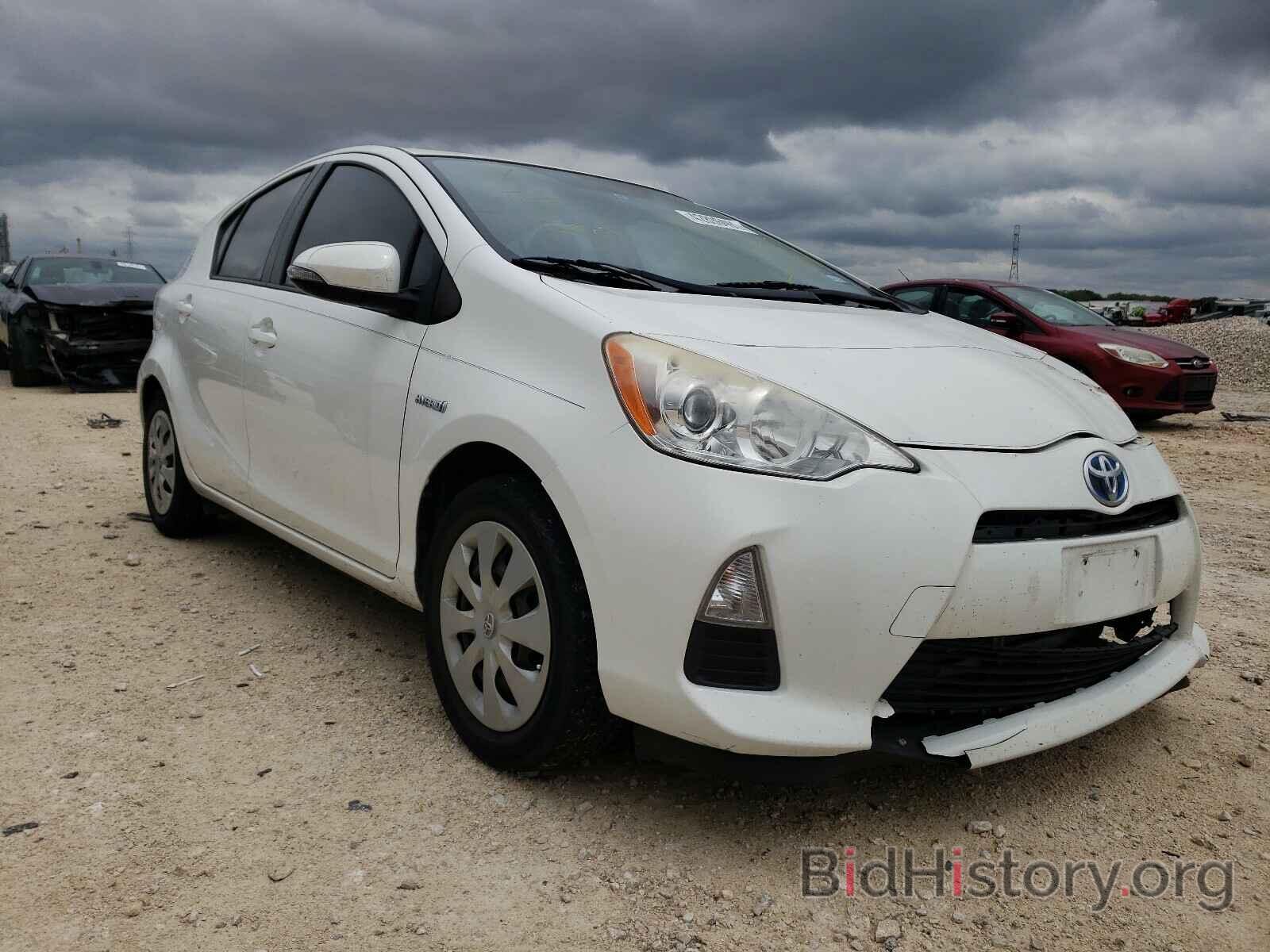 Photo JTDKDTB38C1527708 - TOYOTA PRIUS 2012