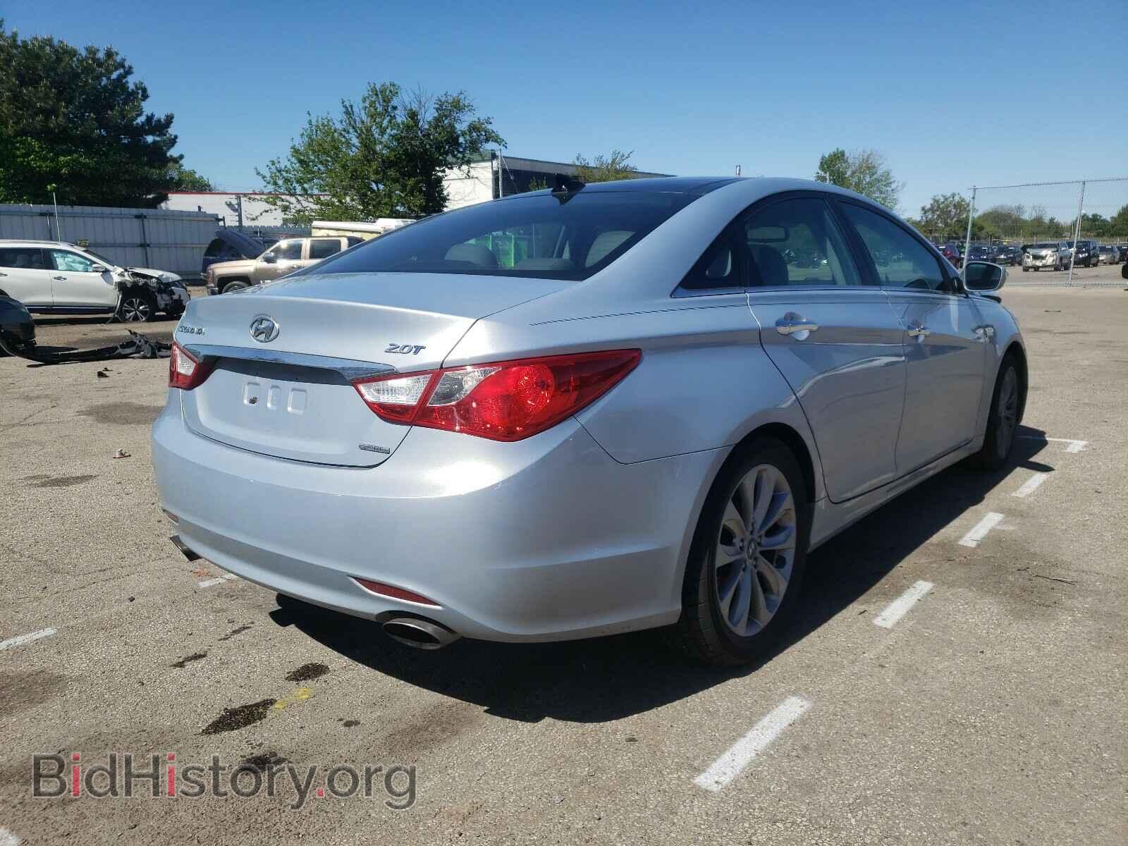 2012 HYUNDAI SONATA - VIN: 5NPEC4ABXCH357343 - Фото 4